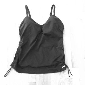 Fantasie 36DD swim tankini top (black)